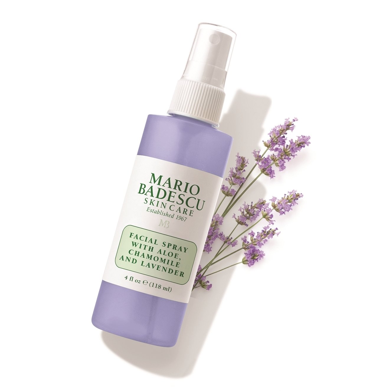 FACIAL SPRAY WITH ALOE, CHAMOMILE AND LAVENDER 118ml