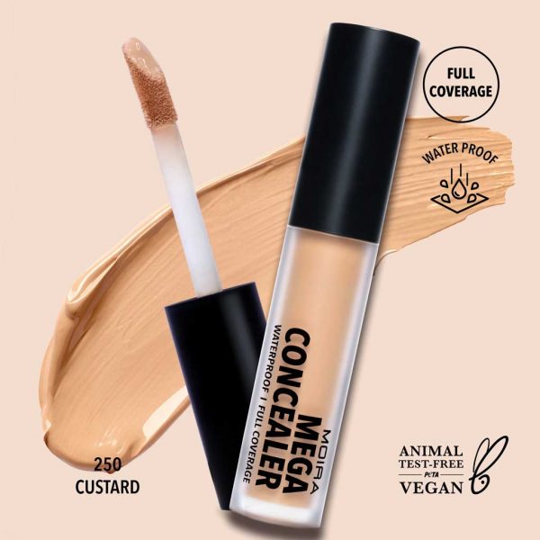 MOIRA Mega concealer tono 250 Custard