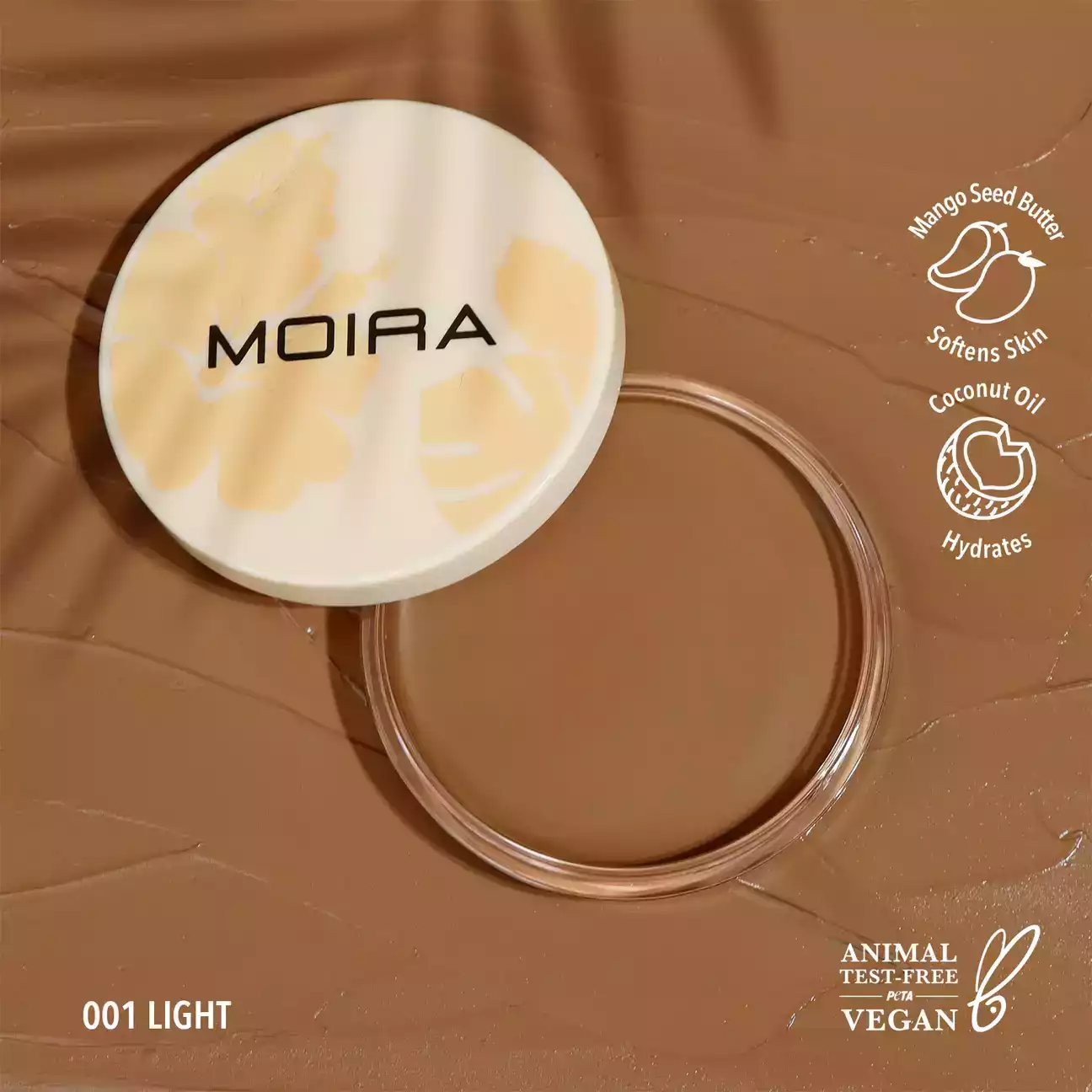 Moira Stay Golden Cream Bronzer (001, Light)