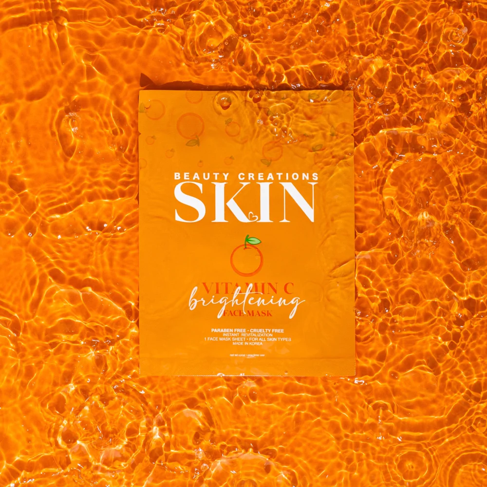 Beauty Creations VITAMIN C BRIGHTENING FACE MASK