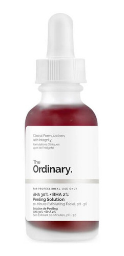 The Ordinary AHA 30% + BHA 2% Peeling Solution