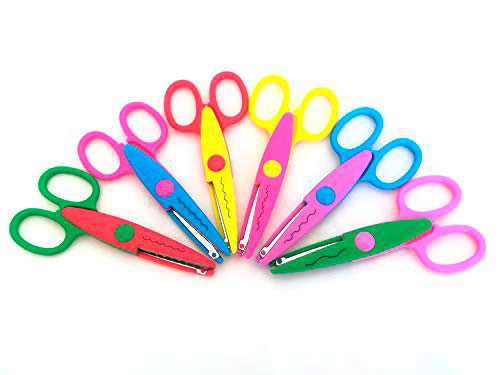 Tijera zig- zag grande