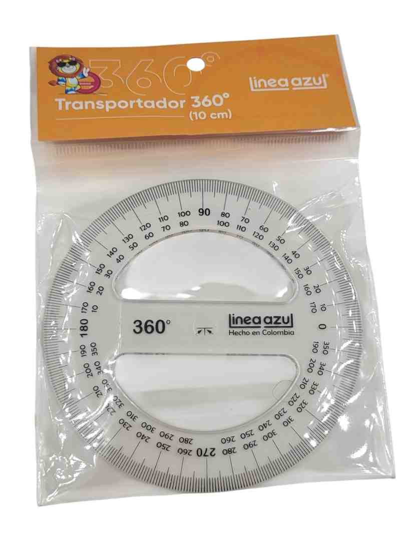 Transportador 360 linea azul