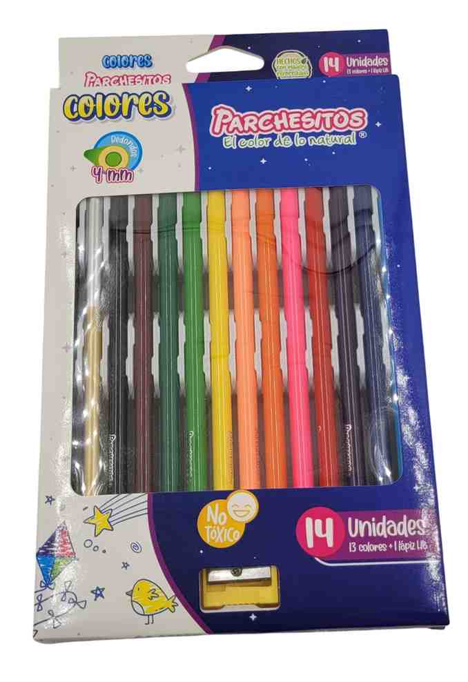 Color parchesitos x14 (4mm)