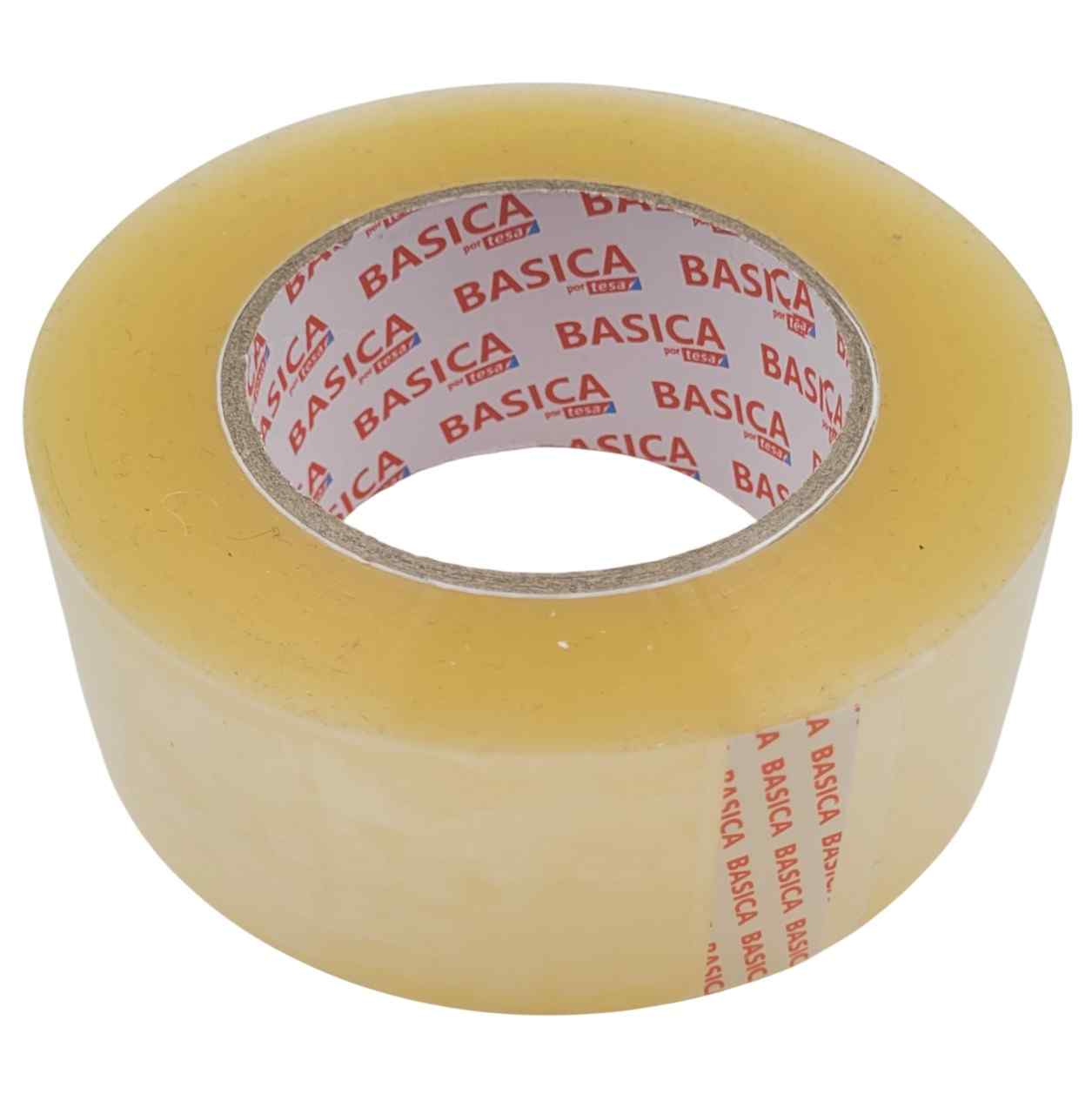 Cinta empaque tesa basic 200Mtrs x 48mm ancho