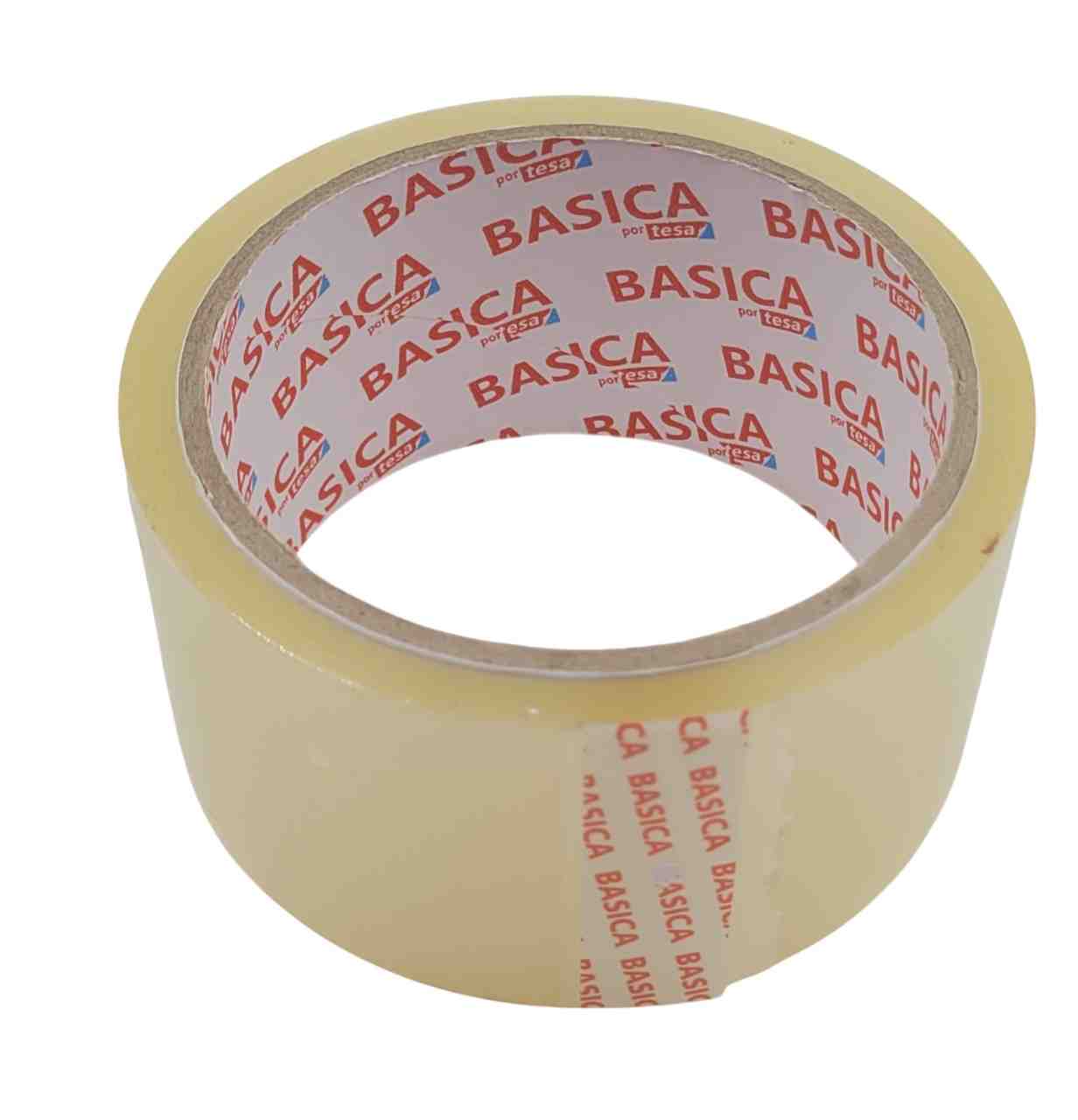 Cinta empaque tesa basic 40Mtrs x 48mm ancho