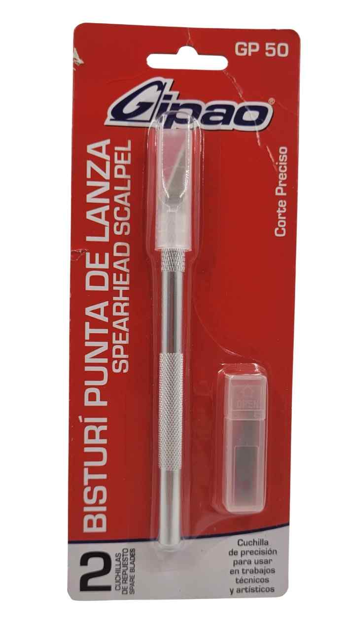 Bisturi exacto (Punta lanza) Gp 50