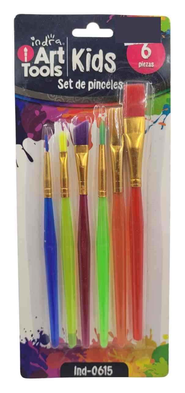 Pincel juego x6 (Kids)