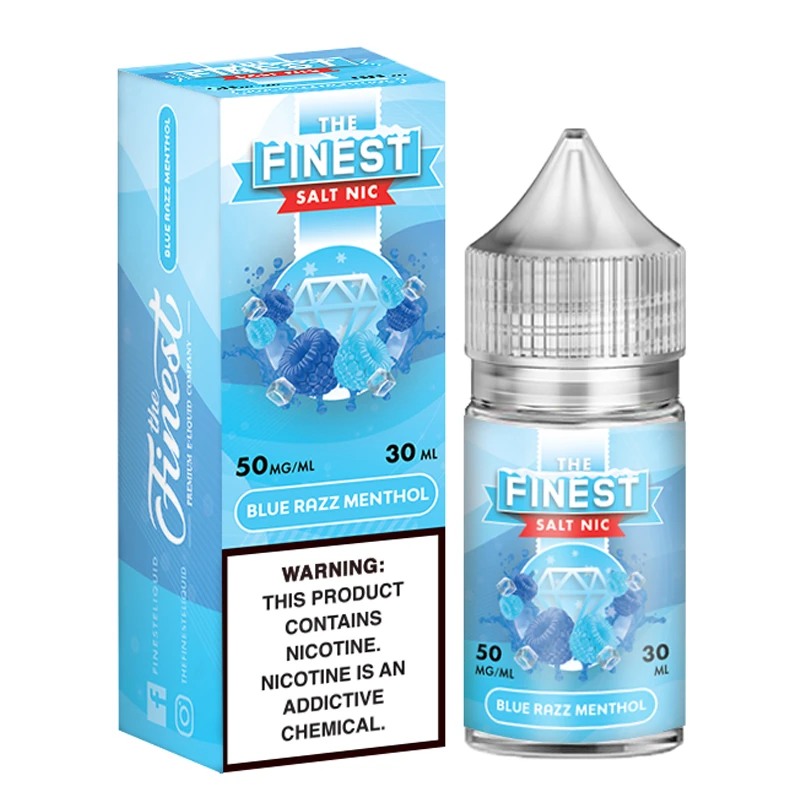 FINEST BLUE RAZZ MENTHOL 50mg