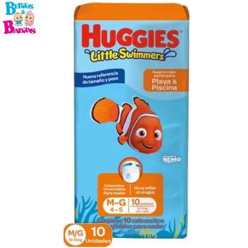 PAÑAL HUGGIES SWIMMERS PISCINA M - G x10 unds