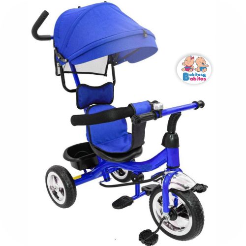 Coche De Lujo Para Bebe 2 En 1 /carrito De Bebé Triciclo