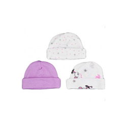 GORRO x3 PREMATURO ALGODON BABYKOOL