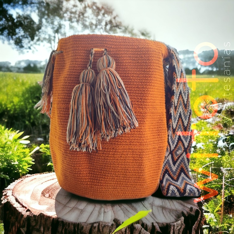 MOCHILA WAYUU TERRACOTA 2