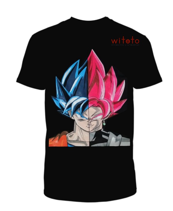 CAMISETA HOMBRE COMIC GOKU 1