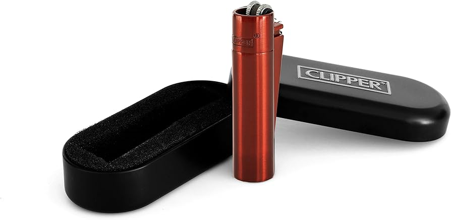 CLIPPER METALICO ROJO