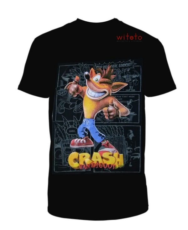 CAMISETA HOMBRE CRASH