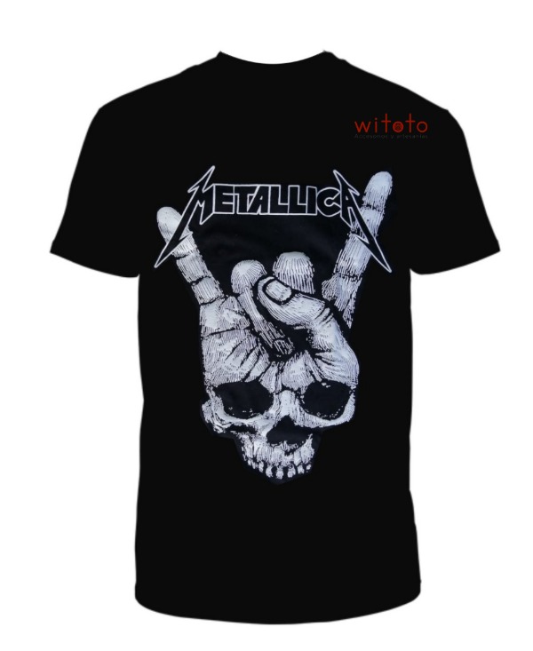 CAMISETA HOMBRE METALLICA MANO