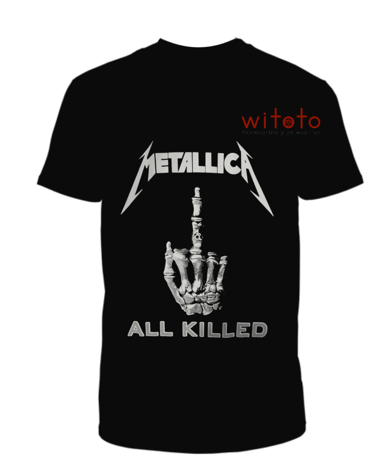 CAMISETA HOMBRE METALICA 2