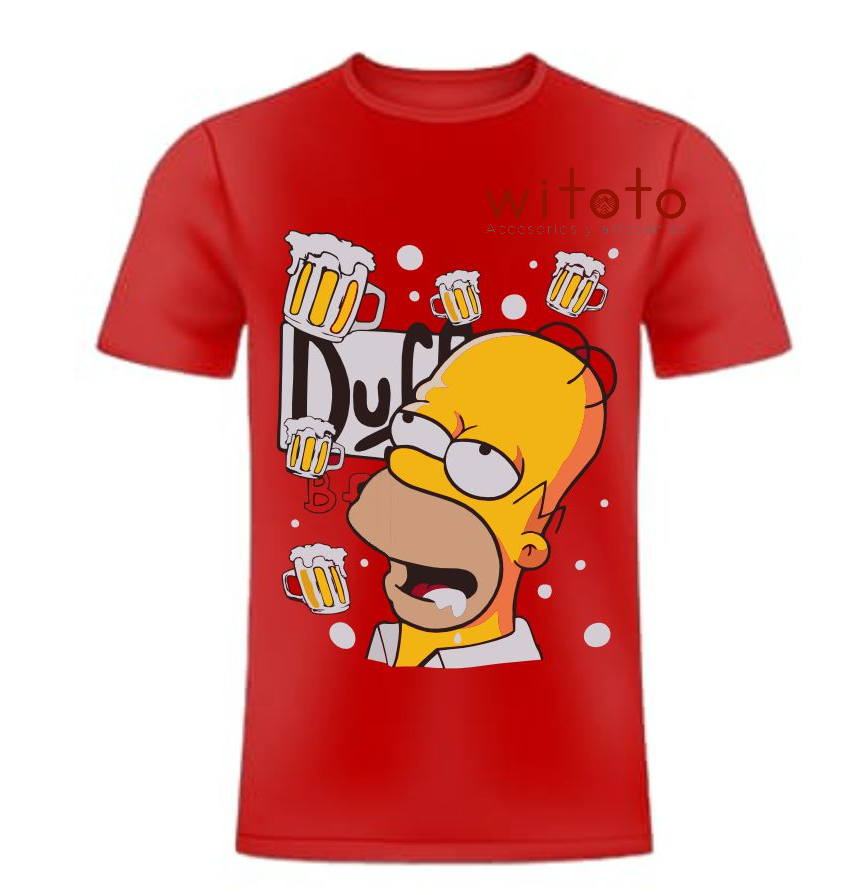 CAMISETA HOMBRE DUFF 2