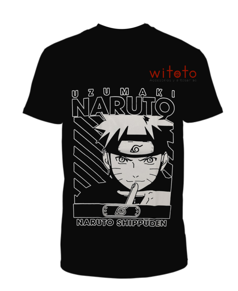 CAMISETA HOMBRE NARUTO SHIPPUDEN