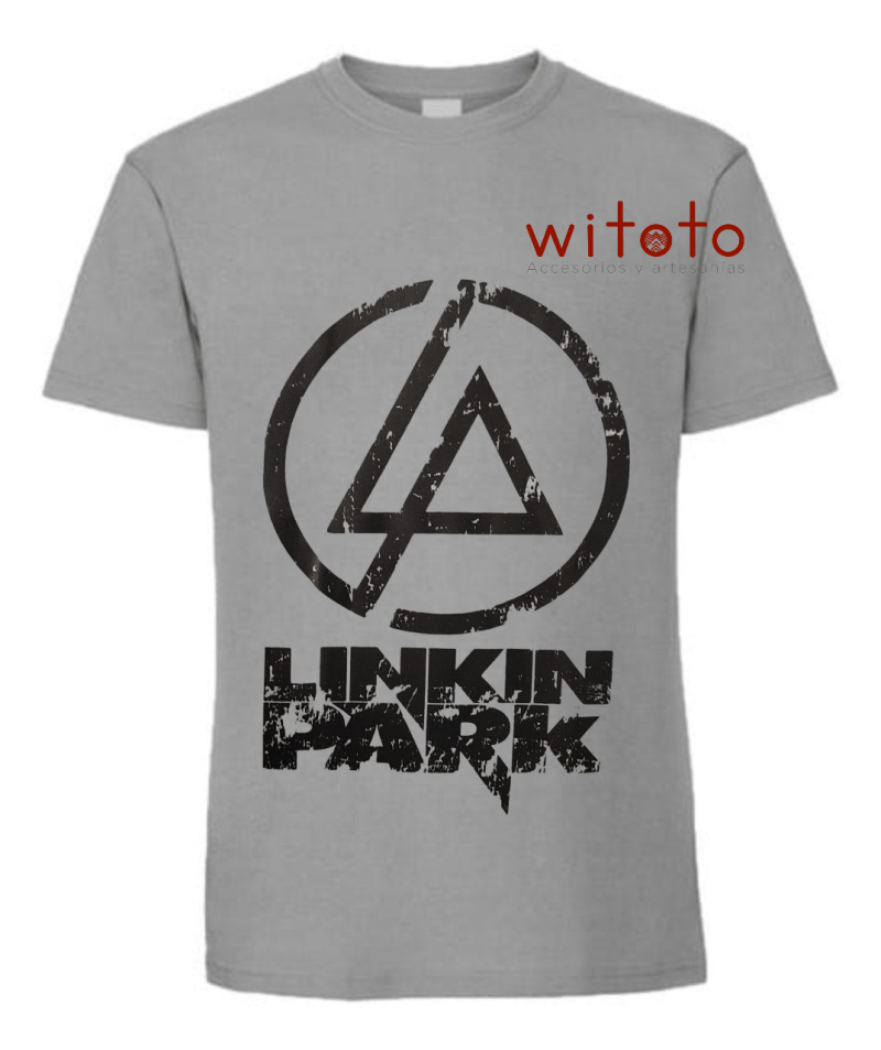 CAMISETA HOMBRE LINKIN PARK GRIS