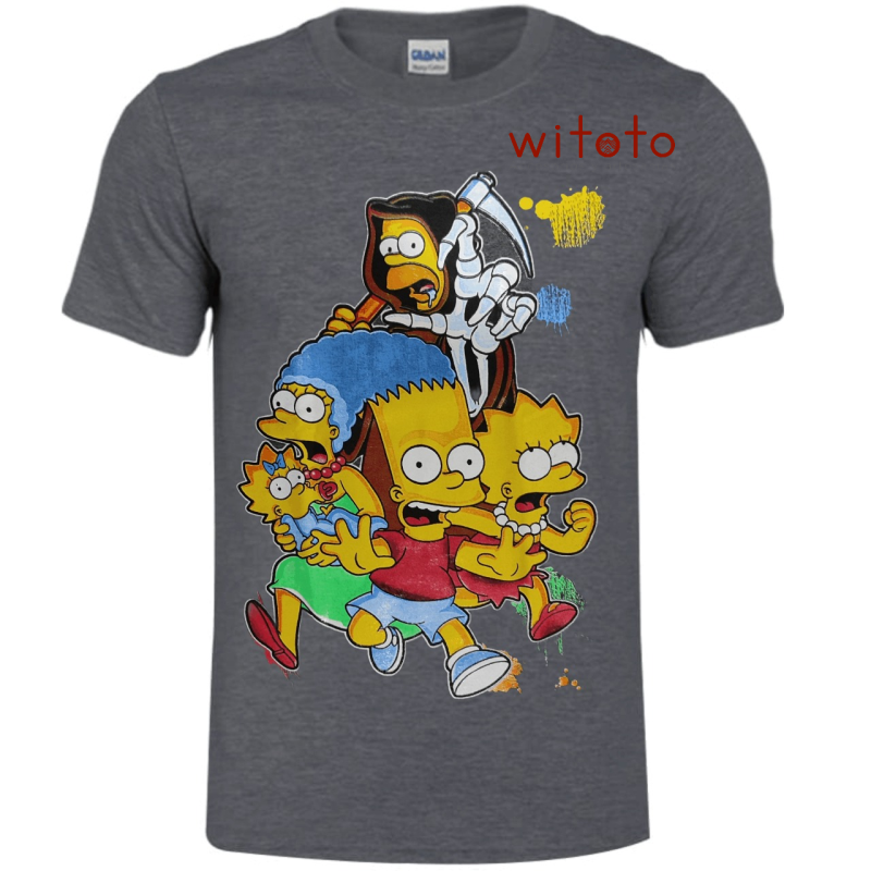 CAMISETA HOMBRE HOMERO LA MUERTE