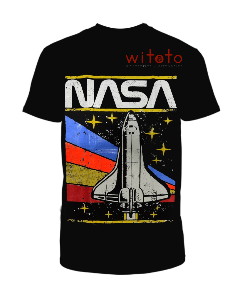 CAMISETA HOMBRE NASA NAVE