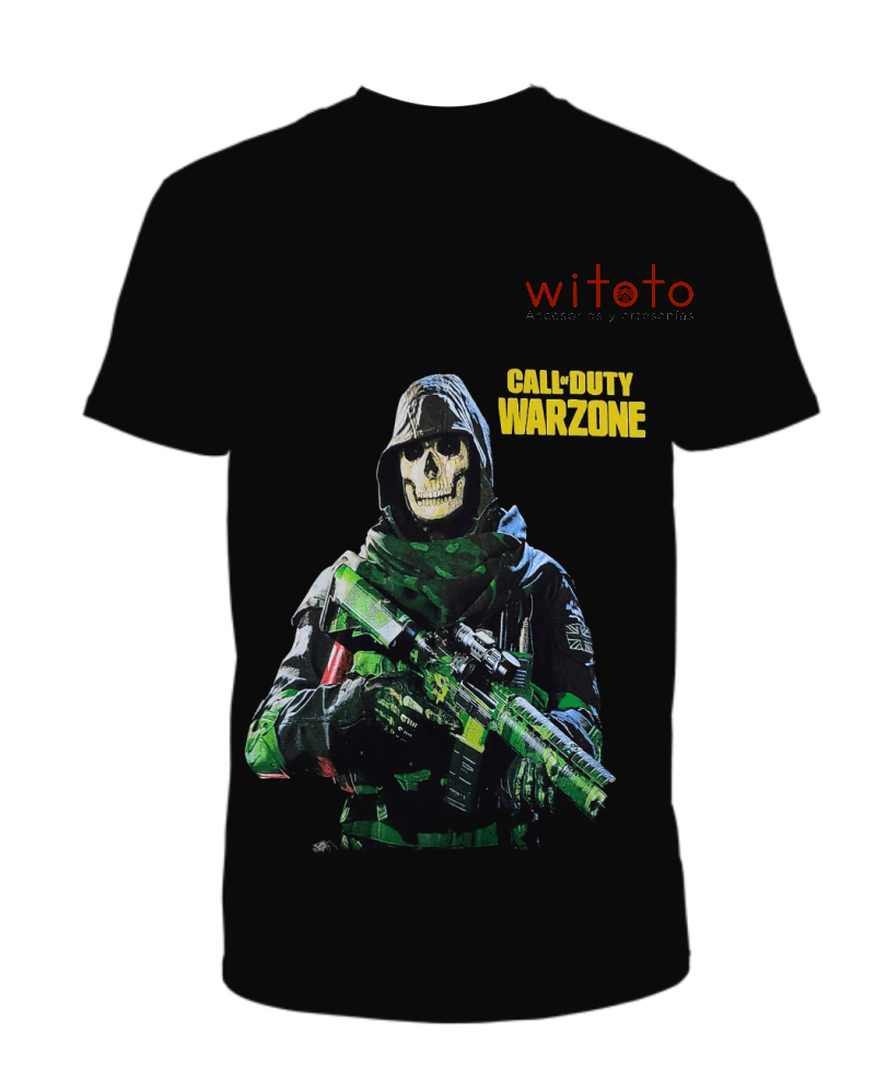 CAMISETA HOMBRE CALL OF DUTY WARZONE