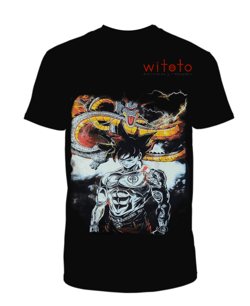 CAMISETA HOMBRE SHENLONG GOKU