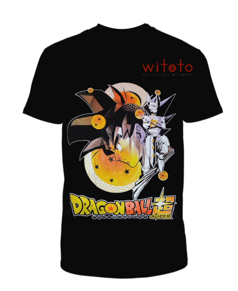 CAMISETA HOMBRE ESFERAS GOKU