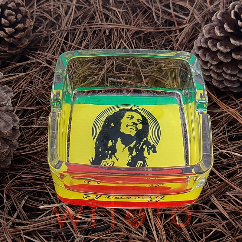 CENICERO CUADRADO BOB MARLEY 5