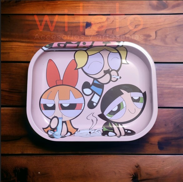 BANDEJA POWERPUFF GIRLS 18X14 CM