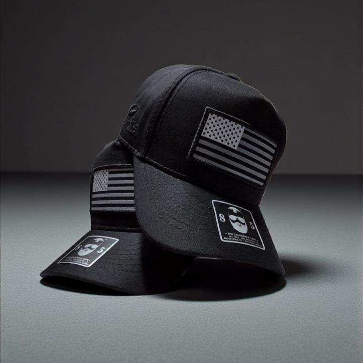 GORRA CALIFORNIA USA NEGRA