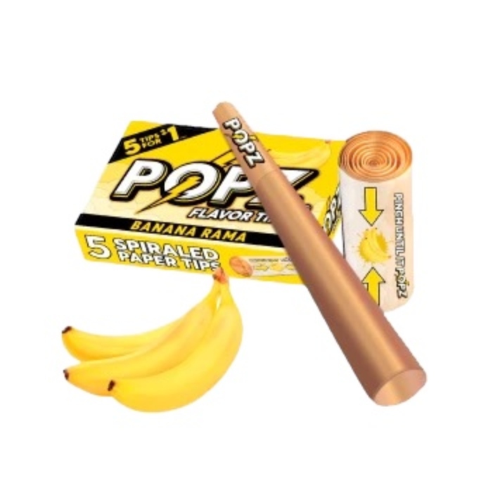 POPZ FLAVOR TIPS X5 BANANA RAMA