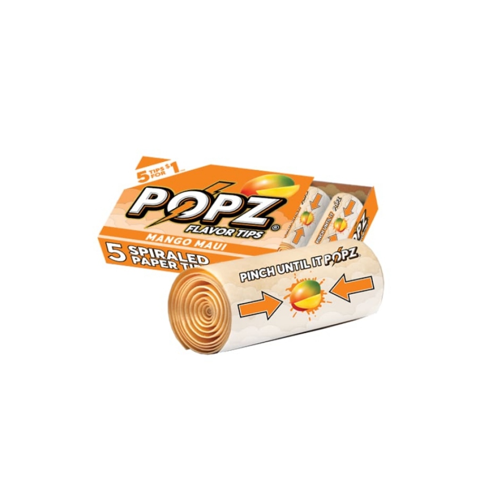 POPZ FLAVOR TIPS X5 MANGO MAUI