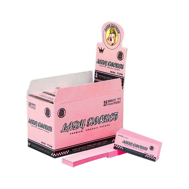 FILTROS DE CARTON LADY HORNET ROSADO