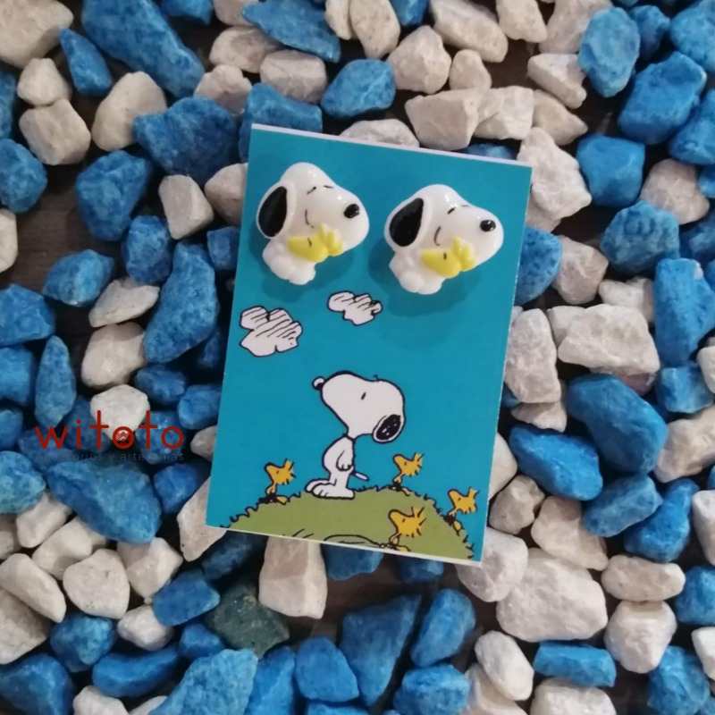 ARETES FRIOS SNOOPY