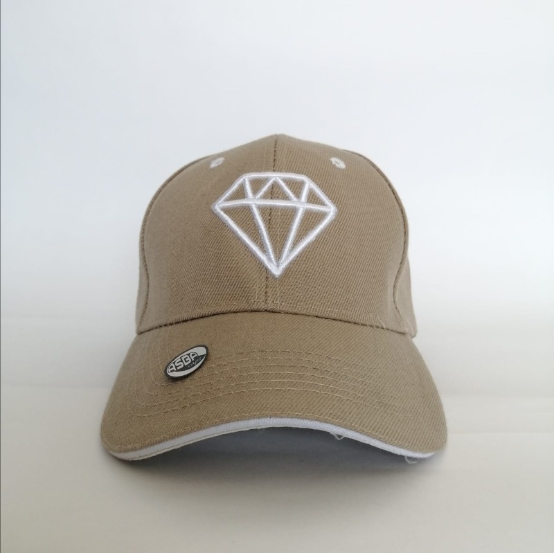 GORRA DIAMANTE BEIGE