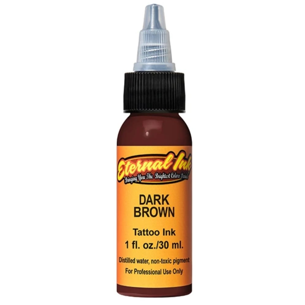 DARK BROWN 1 OZ ETERNAL INK 