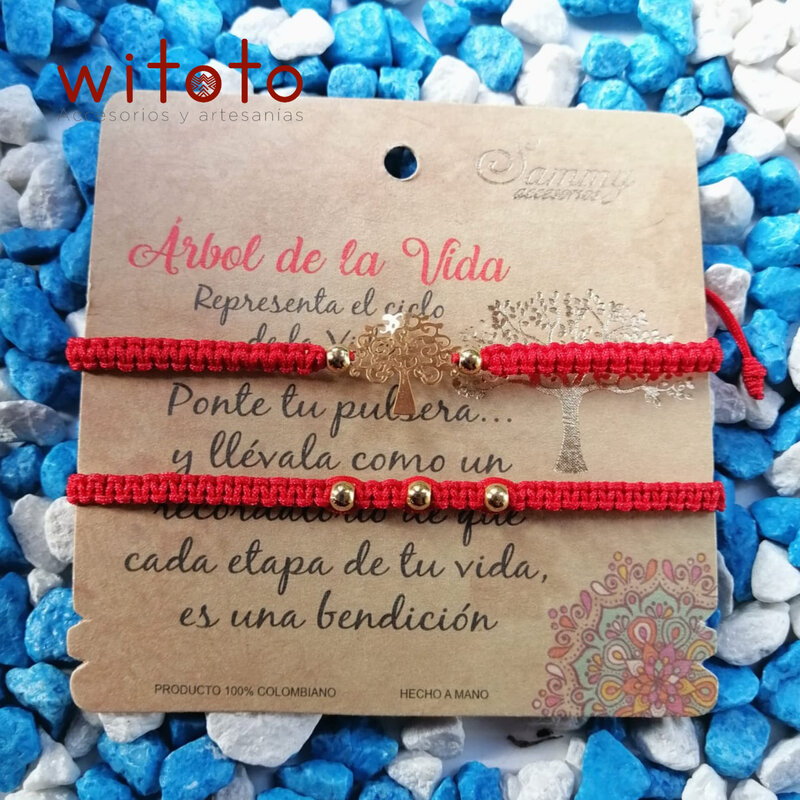 PULSERAS DE PAREJA ARBOL DE LA VIDA