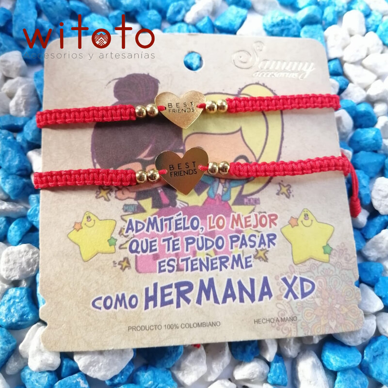 PULSERAS MEJORES AMIGOS