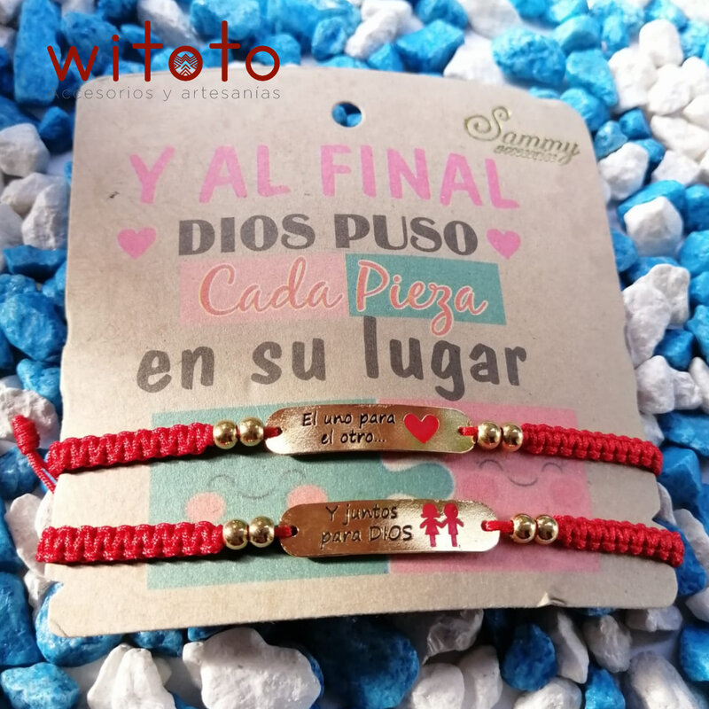 PULSERAS DE PAREJA EL UNO PARA EL OTRO