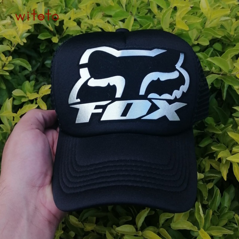 GORRA FOX LOGO PLATEADO