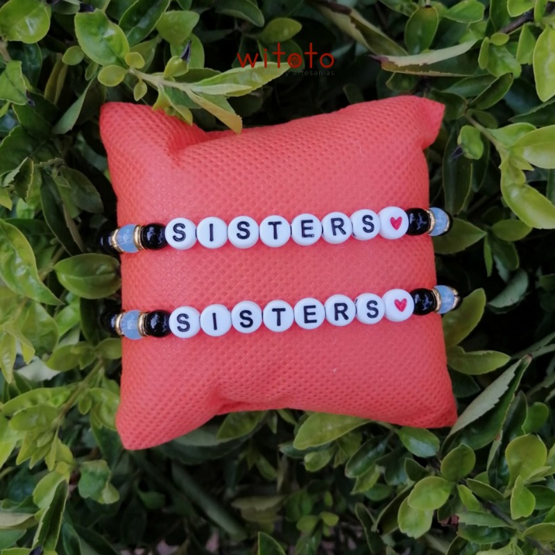 PULSERAS PARA PAREJA SISTERS