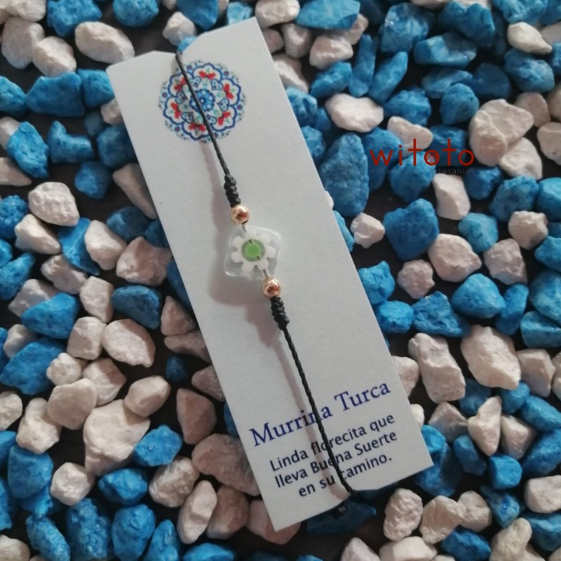 PULSERA MURRINA TURCA BLANCA