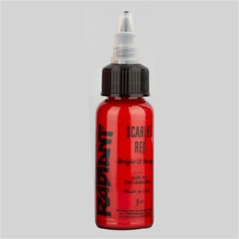 SCARLET RED RADIANT INK 1 OZ