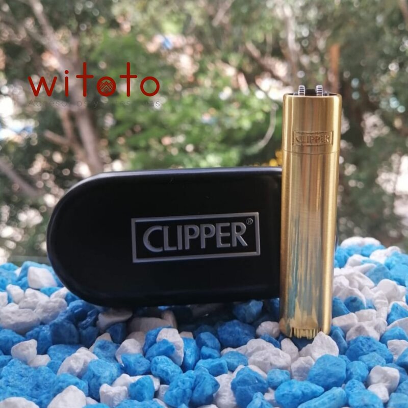 CLIPPER METALICO DORADO