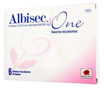 ALBISEC ONE X 6 TABLETAS RECUBIERTAS