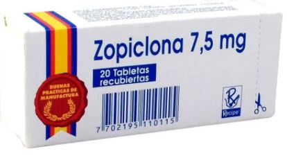 ZOPICLONA 7,5 mg X 30 TABLETAS (RECIPE)