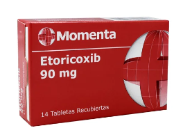 ETORICOXIB 90 mg CAJA X 14 TABLETAS MOMENTA